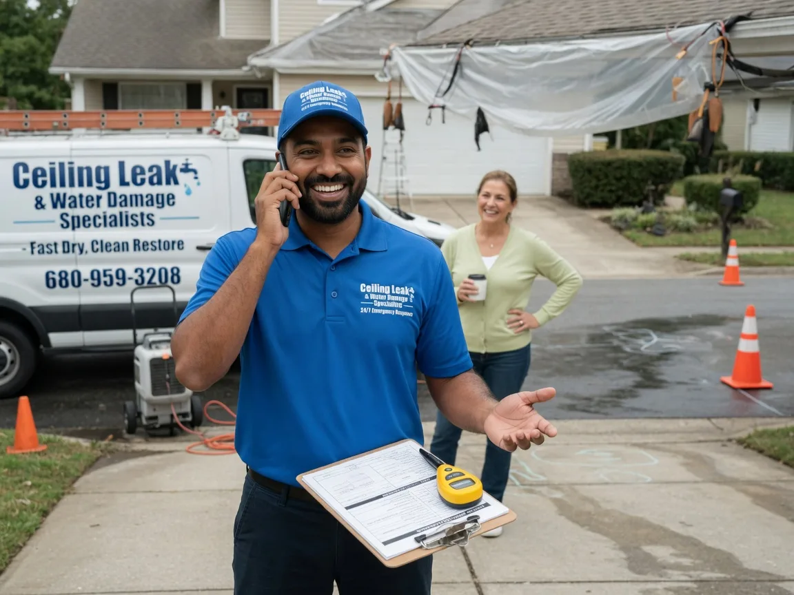 Ceiling Leak Cleanup Holdrege, NE FAQs